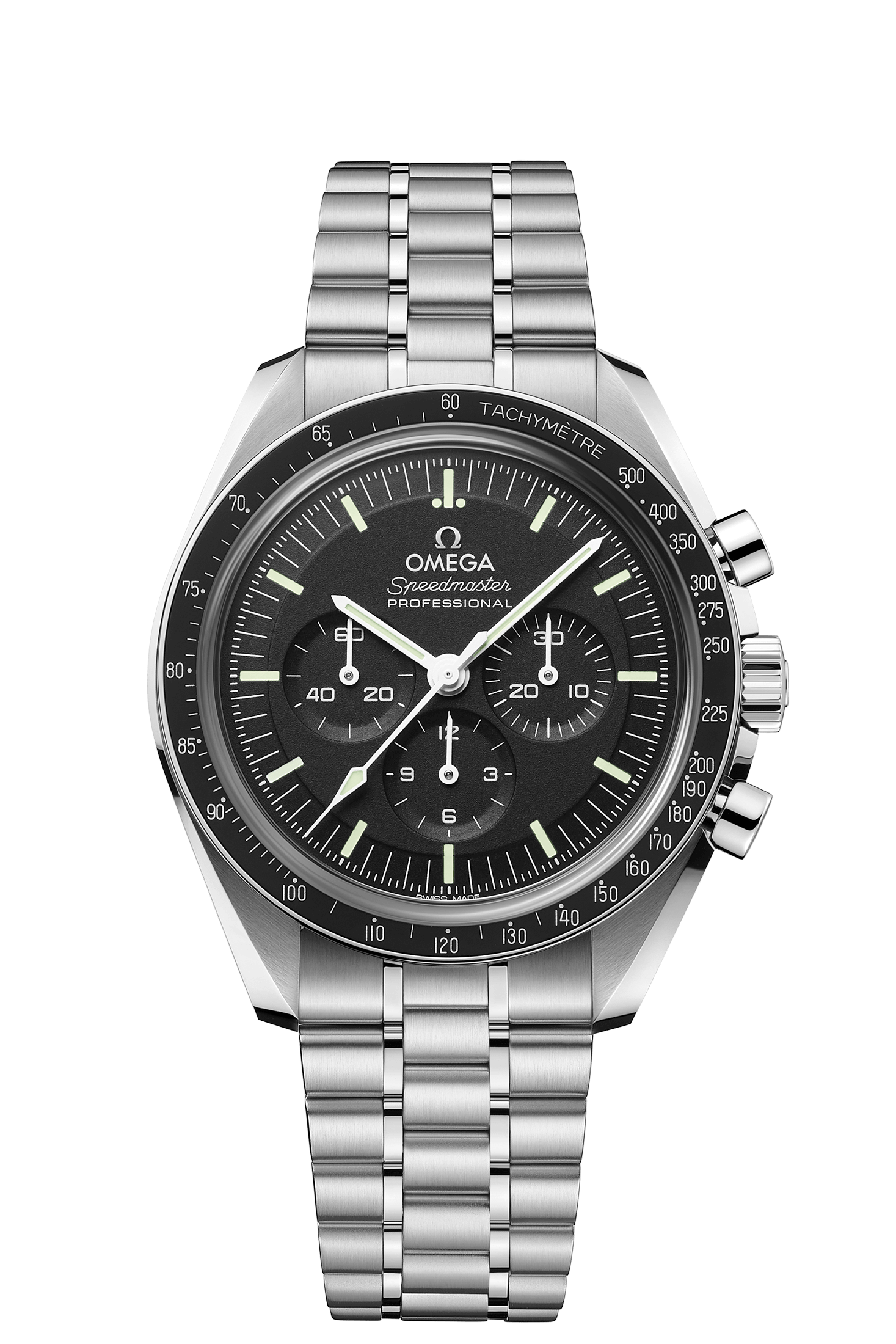 OMEGA Speedmaster Moonwatch Professional — reference photograph 1; development sample, not inspected inventory